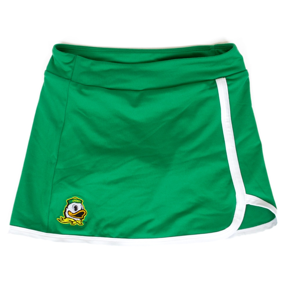 Ducks Spirit, Zoozatz, Green, Dress/Skirt, Polyester Blend, Kids, Youth, Mascot, Retro design, Skort, 955884